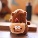 Симпатичные подвески плюшевые игрушки куклы капибары сумка подвеска - 图片 6