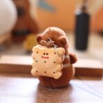 Симпатичные подвески плюшевые игрушки куклы капибары сумка подвеска - 图片 8