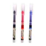 Быстродушеная прямая шариковая ручка 0.5mm красный черный гематическая ручка - 图片 5