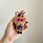 Мультфильм плюшевый маленький тараканый кулон - 图片 13