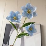 Имитация цветов новый 3d печать тюльпан свадебный зал украшения - 图片 4