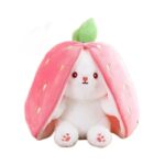 Плюшевая игрушка кукла кукла подушка клубничный кролик - 图片 4