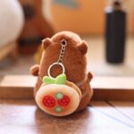 Симпатичные подвески плюшевые игрушки куклы капибары сумка подвеска - 图片 4