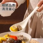 Бытовая керамика Суп Ложка Простая каша с длинной ручкой - 图片 4