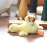 Любовь милая большая белая гусиная подвеска плюшевая игрушка - 图片 7