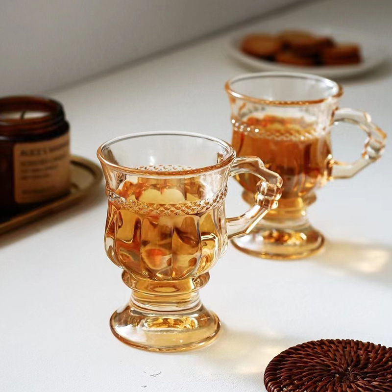O1CN01fKKntE1TwJZ8wsyhx_2207919682446-0-cib Краткий ретро - рельефный европейский стакан - 图片 1
