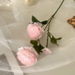 3 головы пион имитация цветов украшения дома - 图片 7