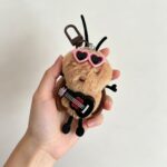 Мультфильм плюшевый маленький тараканый кулон - 图片 12