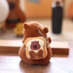 Симпатичные подвески плюшевые игрушки куклы капибары сумка подвеска - 图片 15