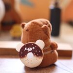 Симпатичные подвески плюшевые игрушки куклы капибары сумка подвеска - 图片 7