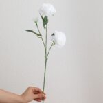 3 головы пион имитация цветов поддельные цветы дома гостиная цветочная композиция - 图片 6